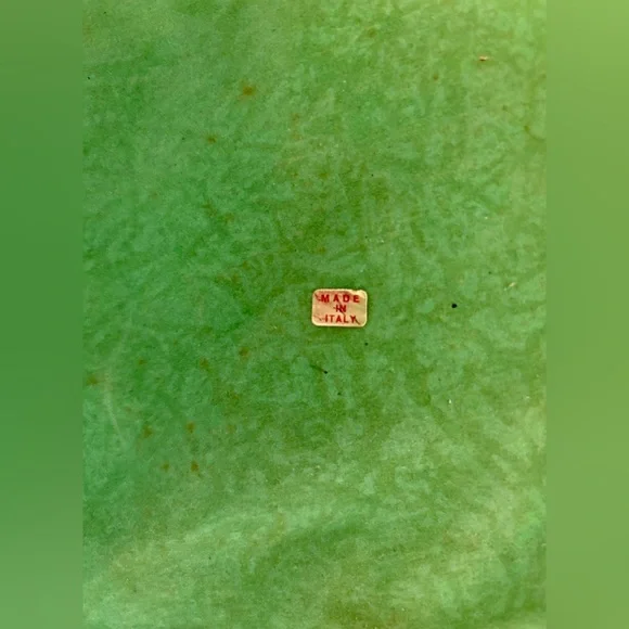 Vintage Bertagna Handpainted Religious Madonna Mary Jesus 18x13 Made In Italy - Picture 7 of 7